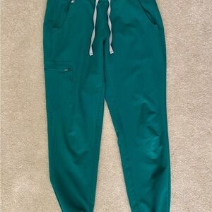 Figs Women's Hunter Green (PO1661) Jogger Pants
